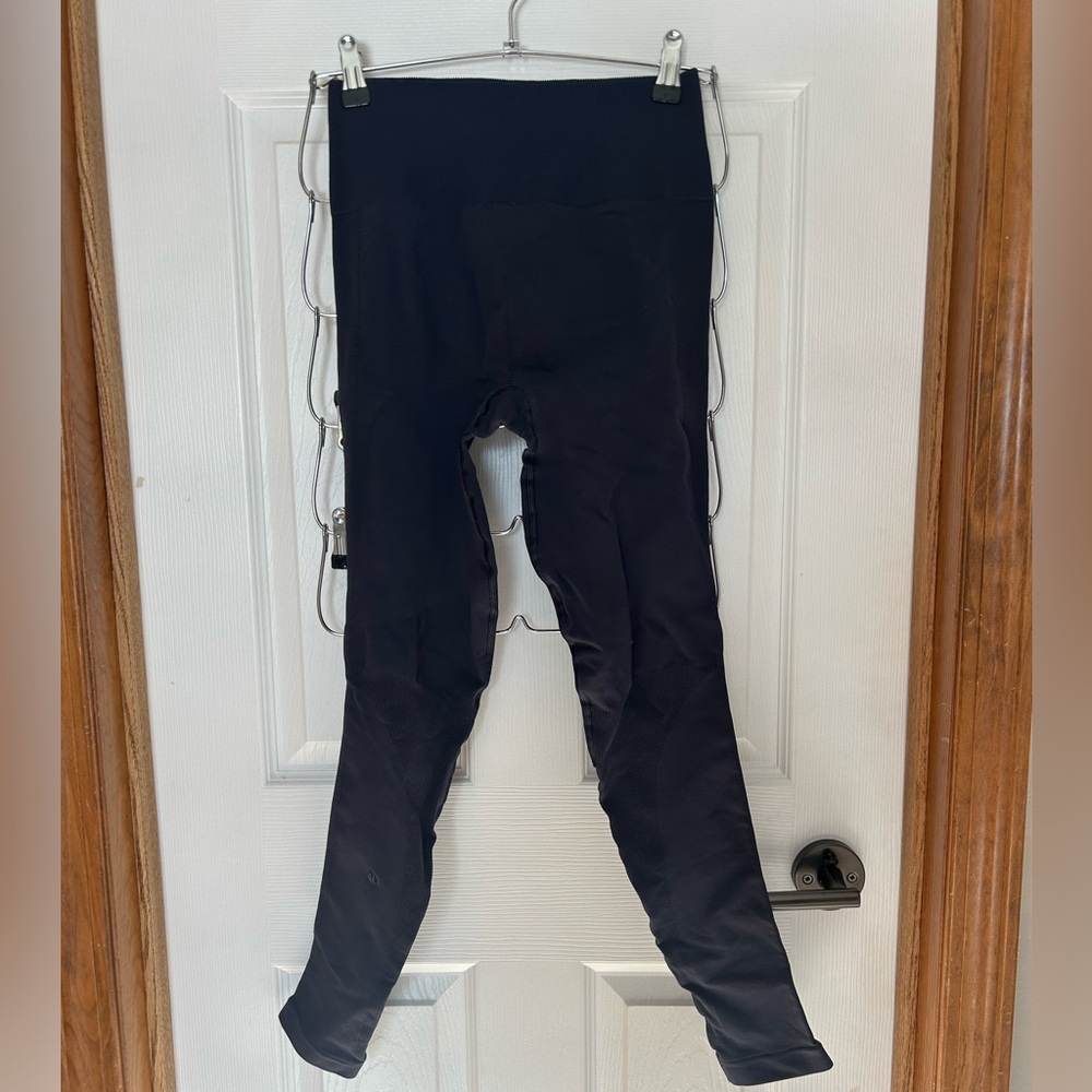 Lululemon Zone In Leggings Sz 8 Gray Slate High Rise W5I07S Yoga - Picture 2 of 5